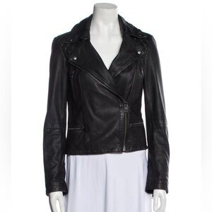 All Saints leather jacket size XS